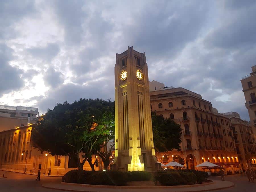 Place de l' Etolie: Das Leben kehrt langsam ins Zentrum von Beirut zurück
