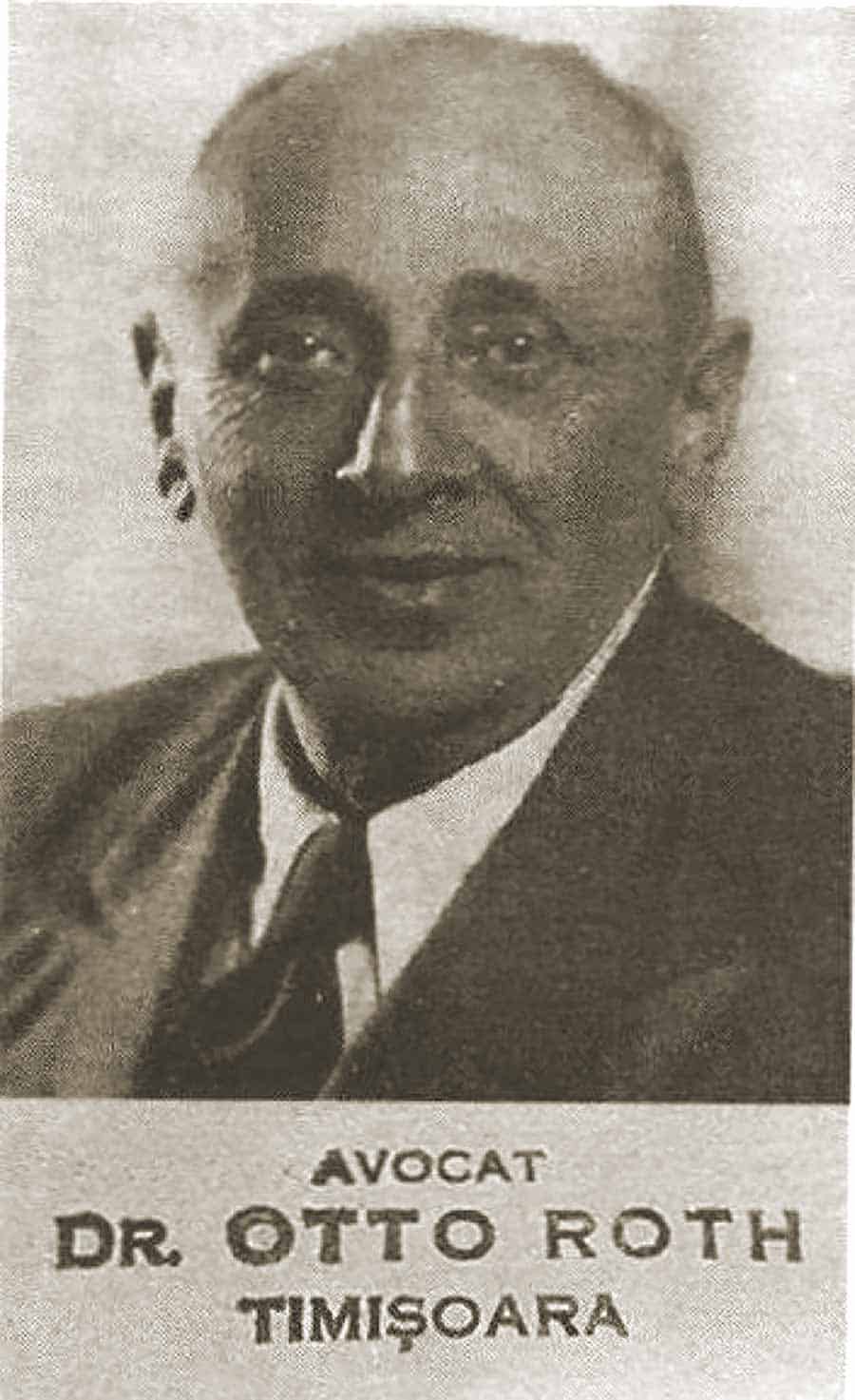 THE PRESIDENT OF THE REPUBLIC THAT LASTED 15 DAYS: Otto Roth, a German politician from Timisoara