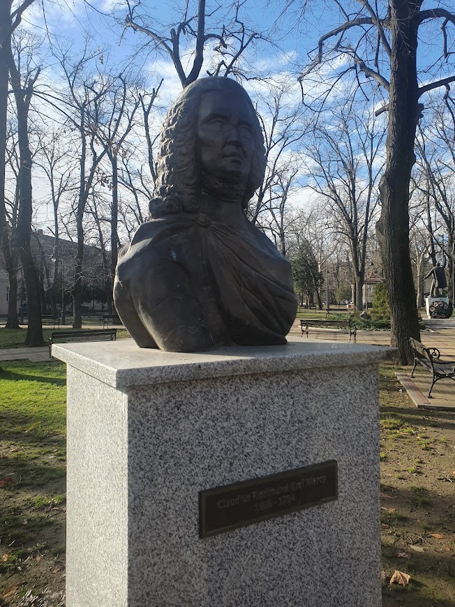 OSNIVAČ BELE CRKVE: Spomenik grofu Mersiju u Gradskom parku