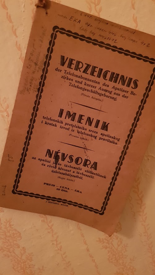 BEČ U SASTAVU NEMAČKE: Telefonski imenik iz 1940.