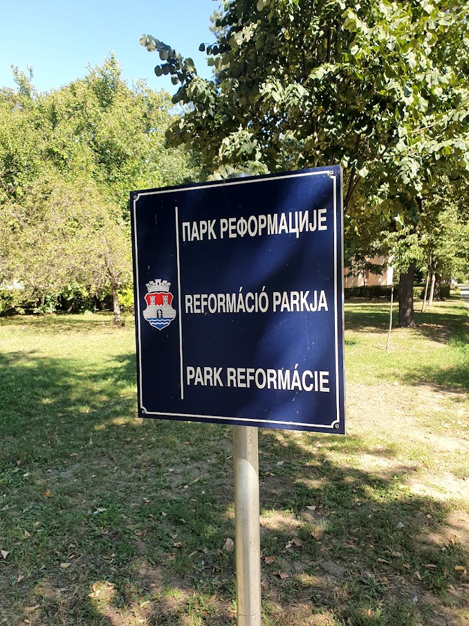 Danas predgrađe Pančeva: Park reformacije u Vojlovici