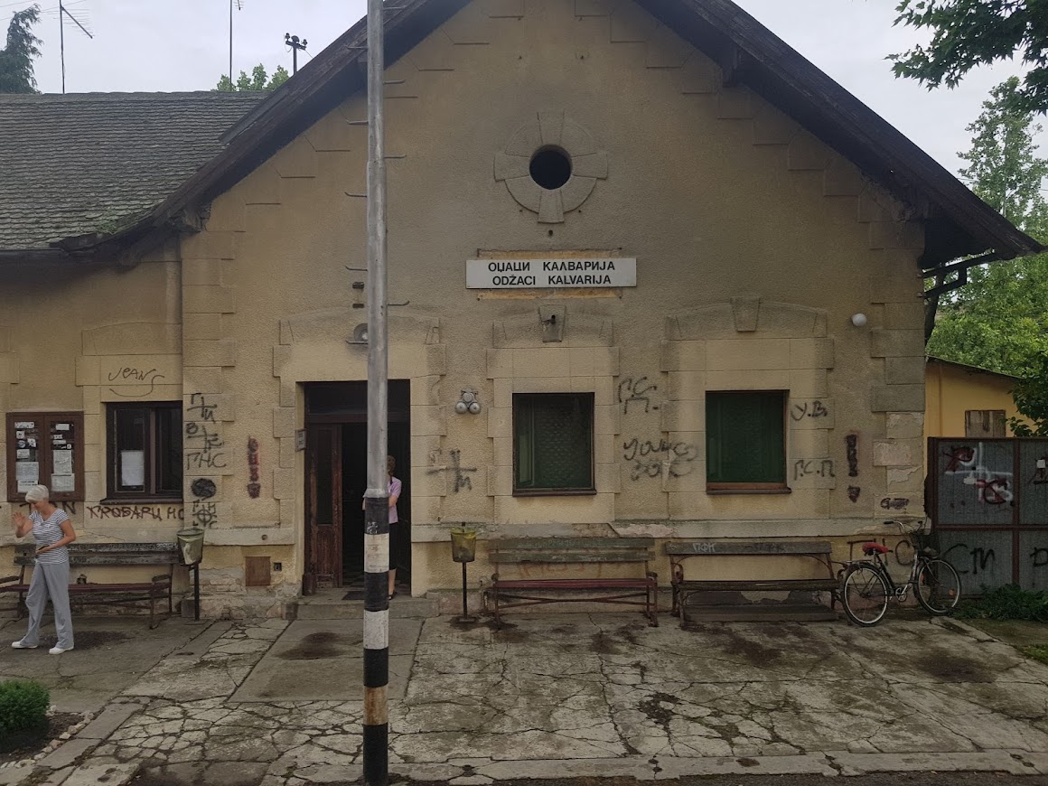 Železnička stanica Odzaci Kalvarija