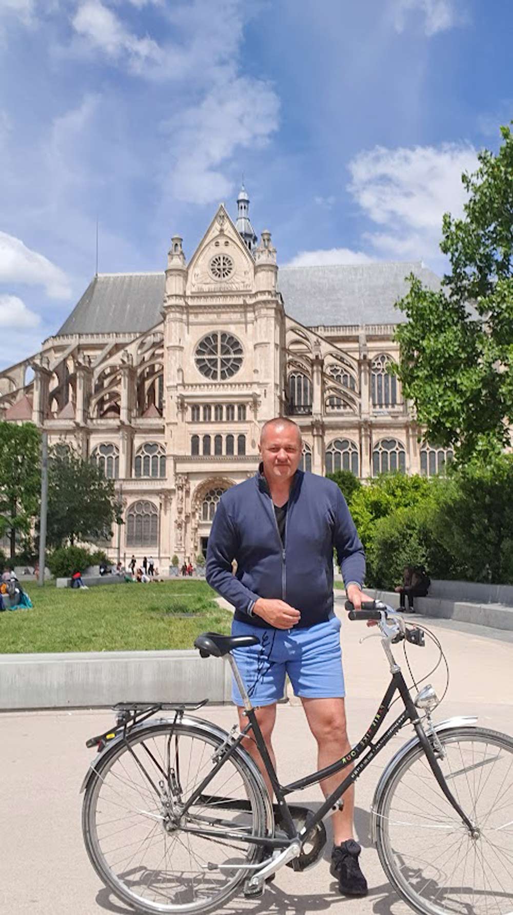 Biciklom kroz Pariz - Bašta Nelsona Mandele