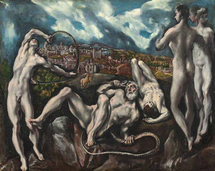 El Greco (Domenikos Theotokopoulos) - Laocoön