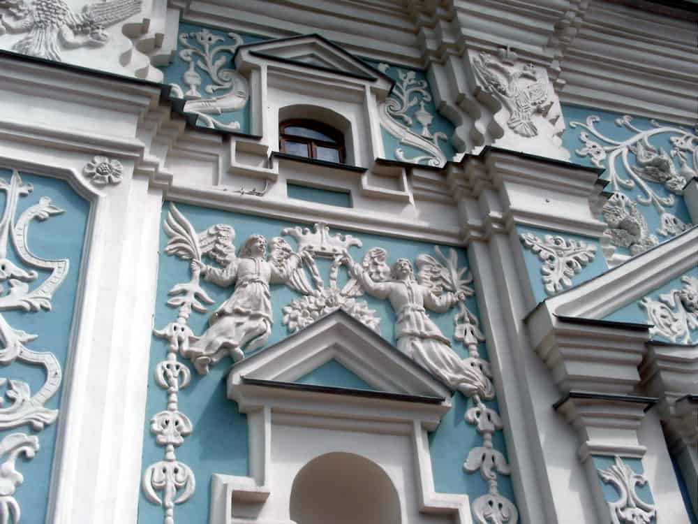 Ornamentacija na crkvi Svete Sofije u Kijevu: ukrajinski barok jedan je od dašaka Zapada na pravoslavnom Istoku...