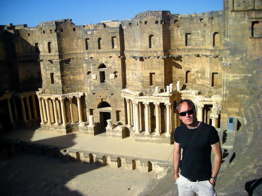 Bosra, amfiteatar u nabatejskom gradu