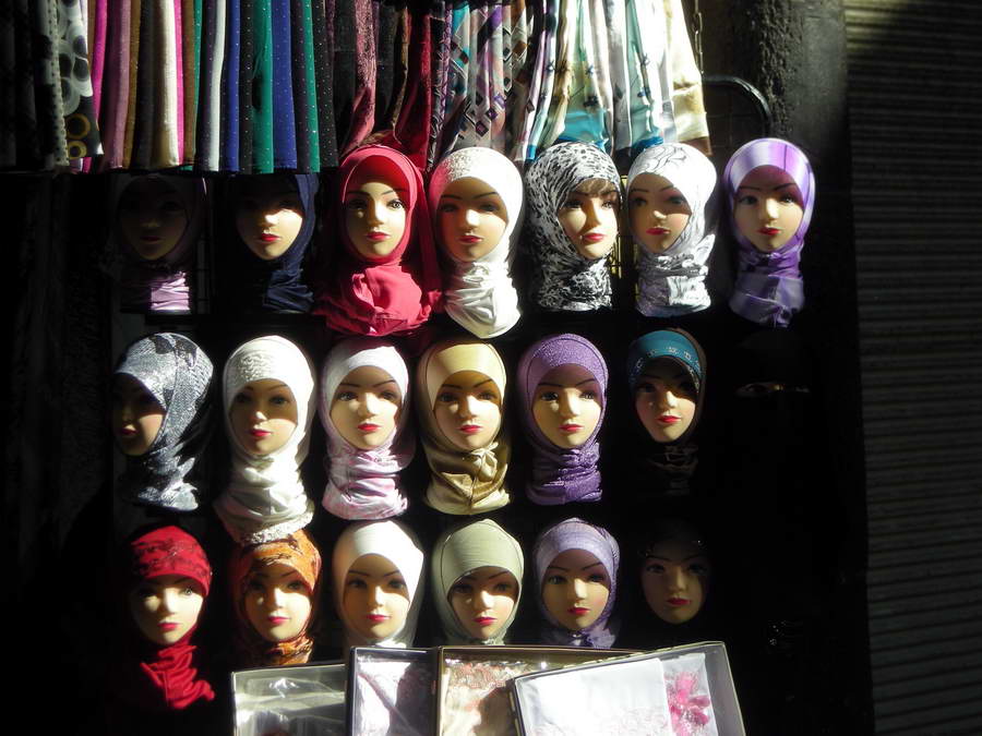 Moda u Damasku, za devojke muhamedanske vere