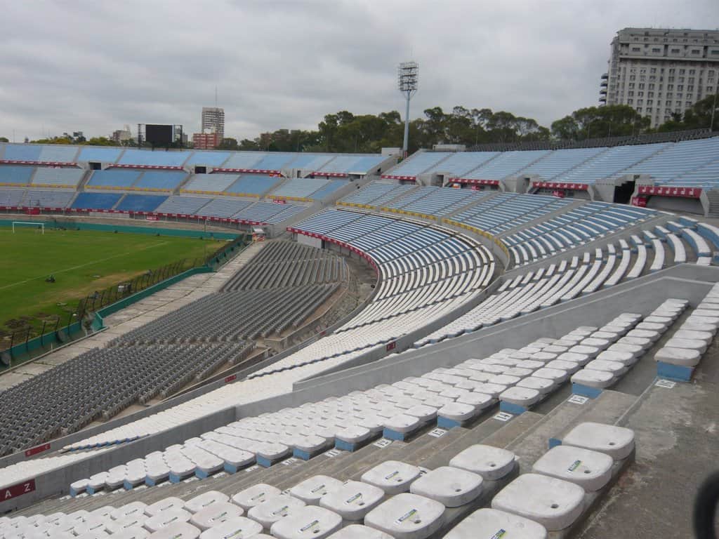 Das Nationalstadion in Montevideo: Die Hoffnung auf eine neue Fußballweltmeisterschaft