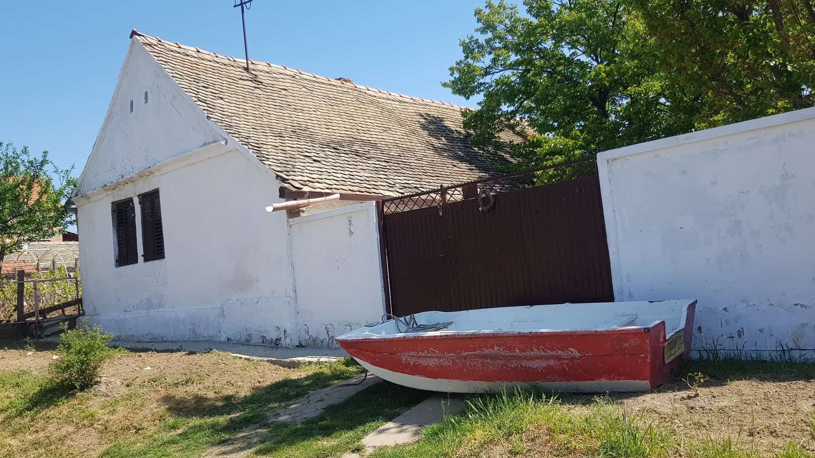 Nasukana panonska mornarica: Kuća u Starom Slankamenu