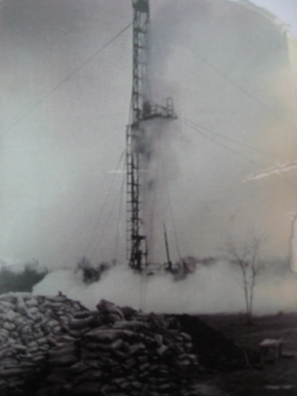 "BAČKI VULKAN": Erupcija gasa nedaleko od Bečeja 1968/69.