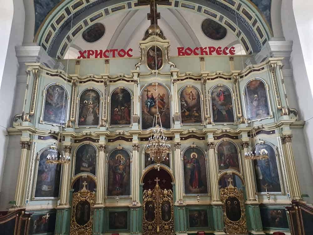 SPORNA INTERVENCIJA: Današnji izgled ikonostasa u Sabornoj crkvi u Vršcu