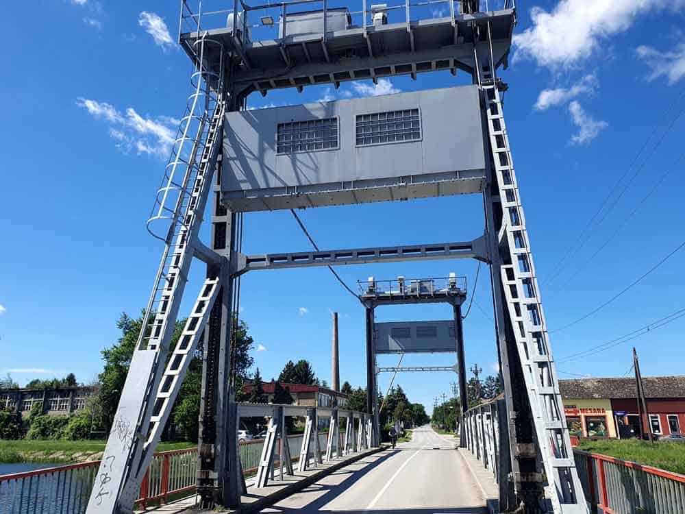 JEDINSTVENA TEHNOLOGIJA: Most na Velikom bačkom kanalu u Kuli