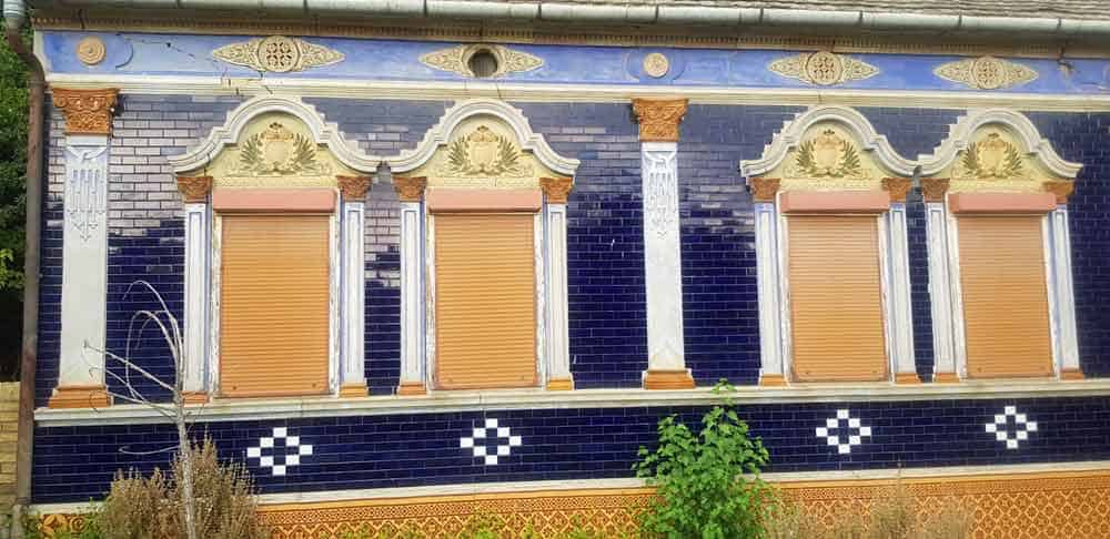 Keramičke pločice na fasadama: Kuće u Gložanu