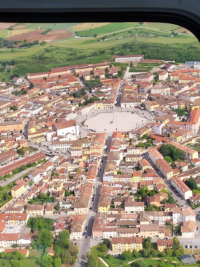 Pogled na Palmanovu iz helikoptera